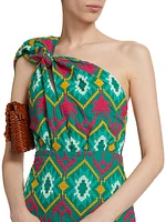 Tropical Carisma Midi-Dress