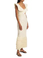 Glory Days Eyelet Maxi Dress