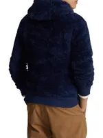 Sherpa Fleece Hoodie