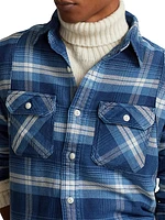 Plaid Flannel Sport Shirt