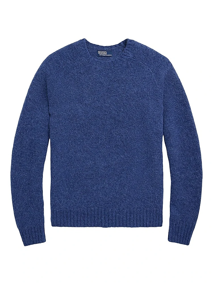 Wool & Alpaca-Blend Crewneck Sweater