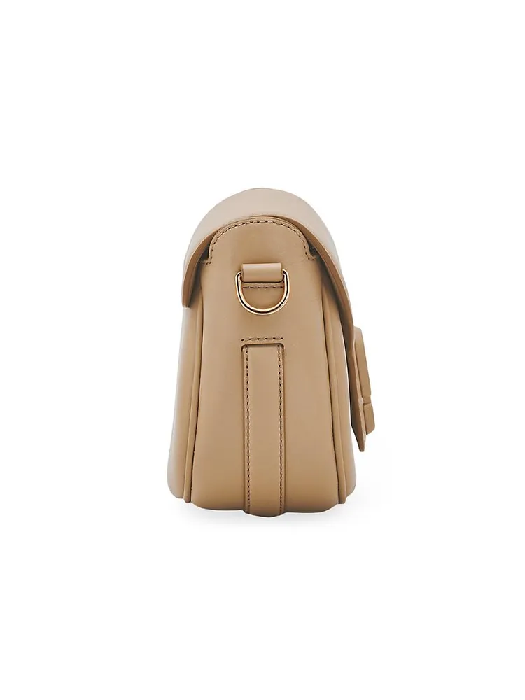 The J Marc Small Leather Saddle Bag