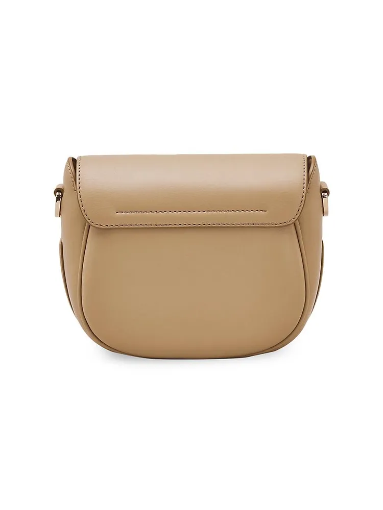 The J Marc Small Leather Saddle Bag