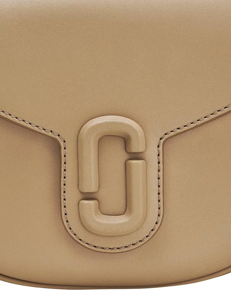 The J Marc Small Leather Saddle Bag