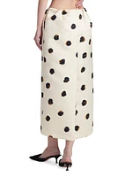 Karina Printed Midi Skirt