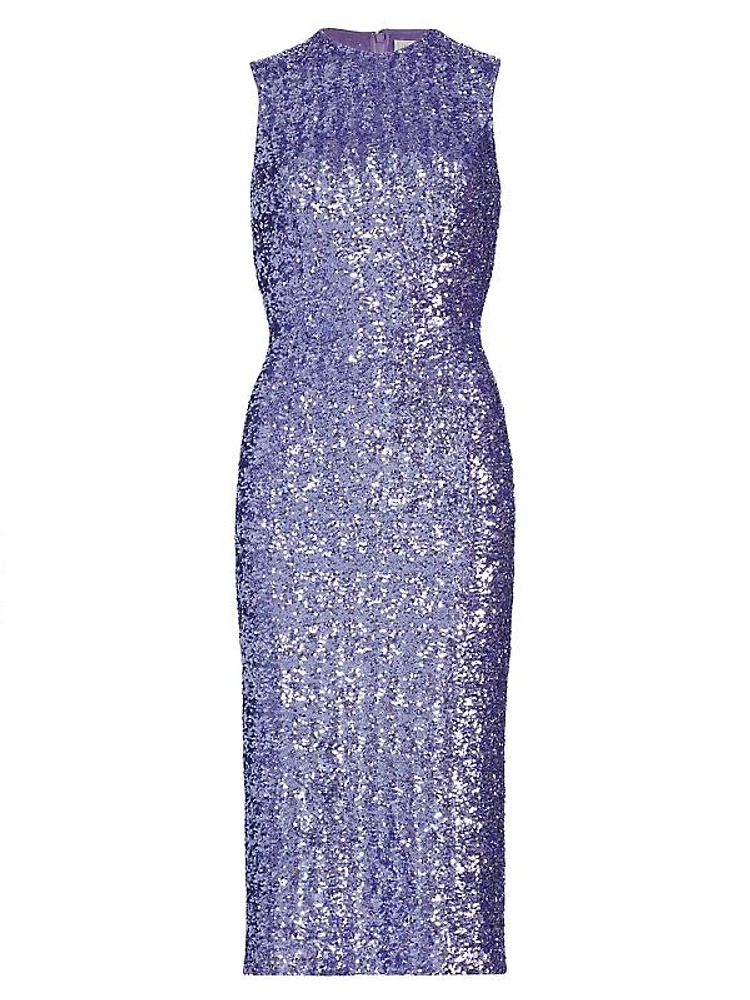 Sequined Sheath Dress