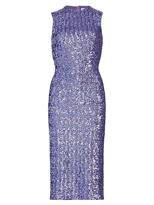 Sequined Sheath Dress