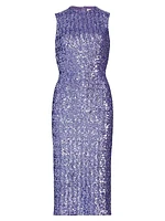 Sequined Sheath Dress