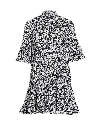 Floral Poplin Shirtdress