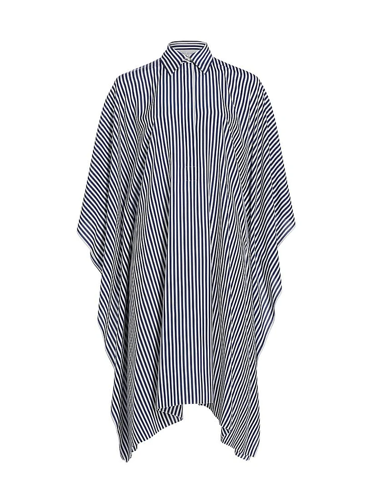 Silk Caftan Shirtdress