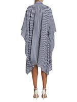 Silk Caftan Shirtdress