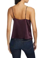 V-Neck Silk Camisole