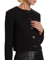 Bernadette Wool-Blend Tweed Jacket