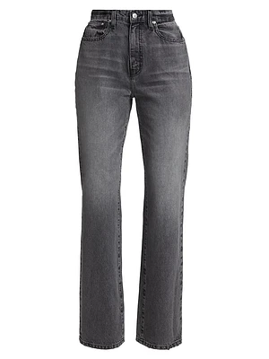 Frankie High-Rise Straight Jeans