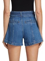 Raye Denim Utility Shorts