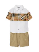 Baby Boy's & Little Devon Button-Front Shirt