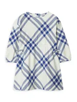 Little Girl's & Trevelle Check Cotton Flannel Dress