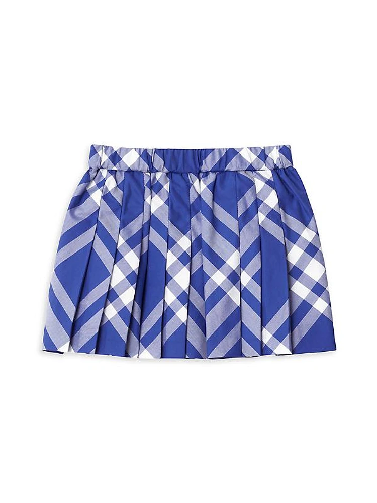 Baby Girl's & Little Girl's Camila Plaid Miniskirt