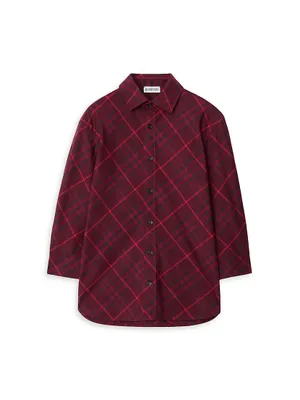 Little Kid's & Angelo Button-Front Shirt