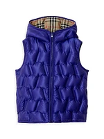 Little Boy's & Noah Hooded Vest