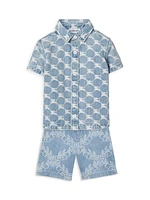 Baby Boy's & Little Alan EKD Denim Shirt