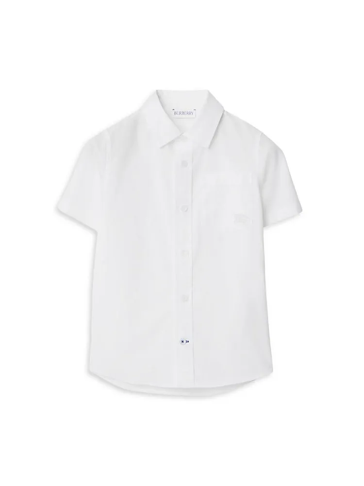 Little Boy's & Short-Sleeve Shirt