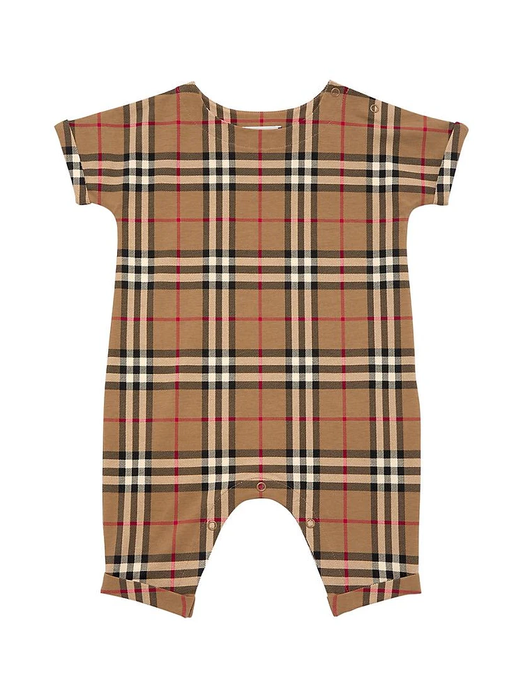 Baby's Lennox Check Coveralls