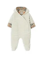 Baby's Cosimo Sherpa Hooded Snowsuit