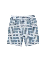 Baby Boy's & Little Mini Castiel Check Shorts