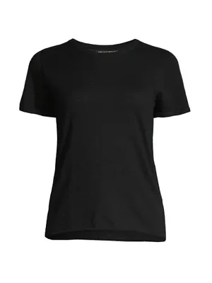 Cashmere Short-Sleeve Tee