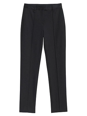 Blaine Straight-Leg Wool Pants