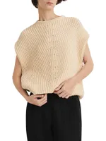 Shane Cotton-Blend Knit Vest