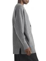 Bridget Wool-Blend V-Neck Cardigan