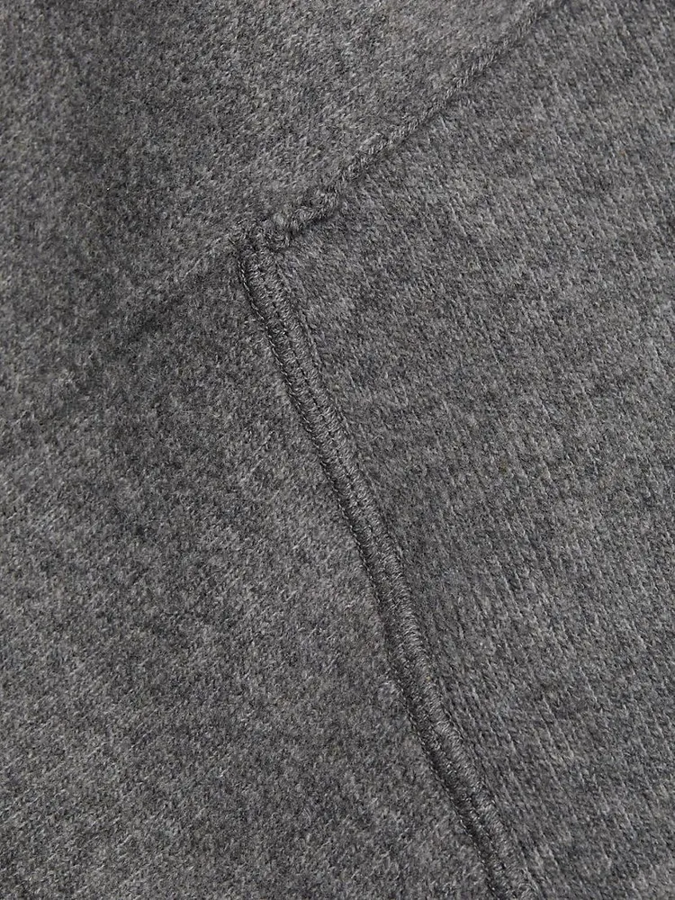 Bridget Wool-Blend Knit Hoodie