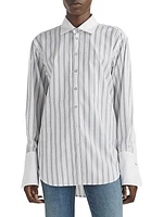 Diana Striped Button-Up Shirt