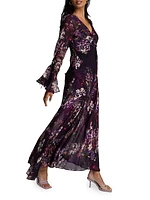 Diana Silk-Blend Floral Maxi Dress