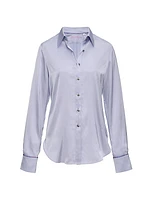 Gabriela Silk-Blend Charmeuse Shirt