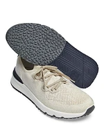 Stretch-Knit Low-Top Sneakers