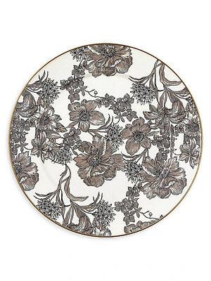 English Garden Enamel Charger/Plate