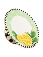 Lemon Large Pedestal Platter