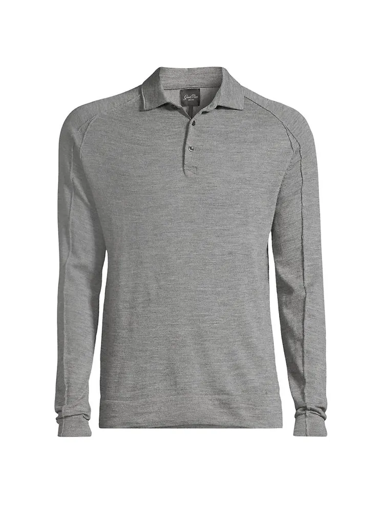 MVP Wool Slim-Fit Polo Sweater