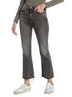 Slim Kick High-Rise Cropped Jeans