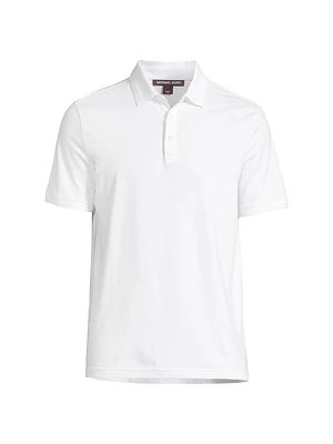 Stretch Cotton-Blend Polo Shirt