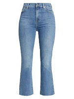 Slim Kick High-Rise Cropped Jeans