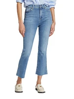 Slim Kick High-Rise Cropped Jeans