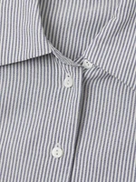 The Everyday Striped Cotton-Blend Shirt