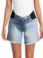 Montauk Maternity Denim Shorts