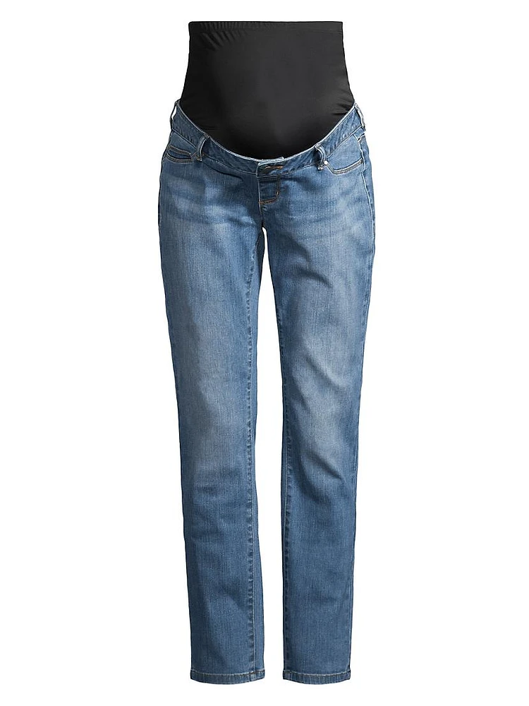 BFF Straight-Leg Maternity Jeans