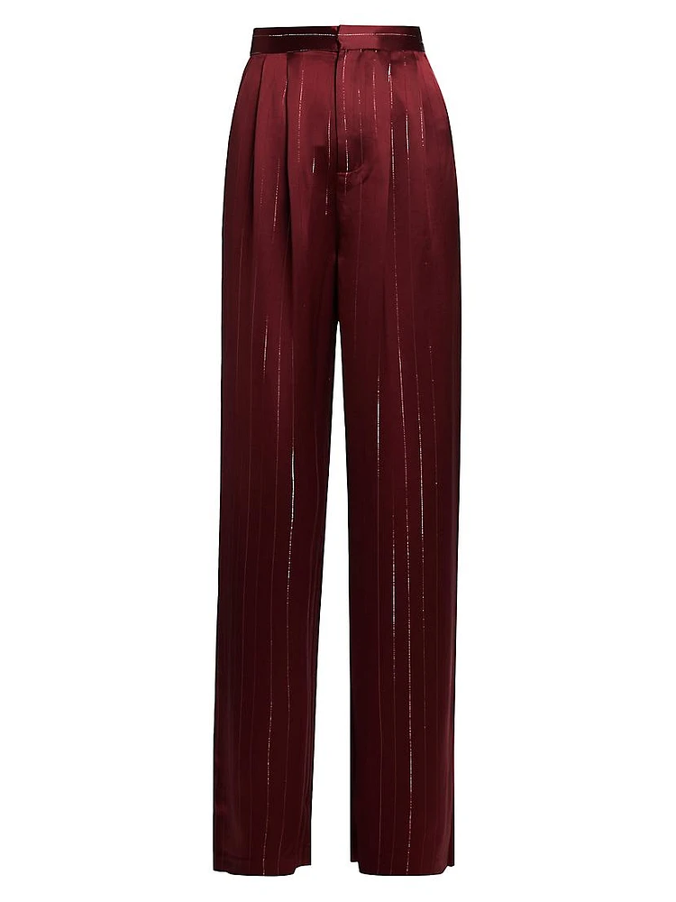 Hester Metallic Stripe Pants