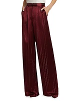 Hester Metallic Stripe Pants